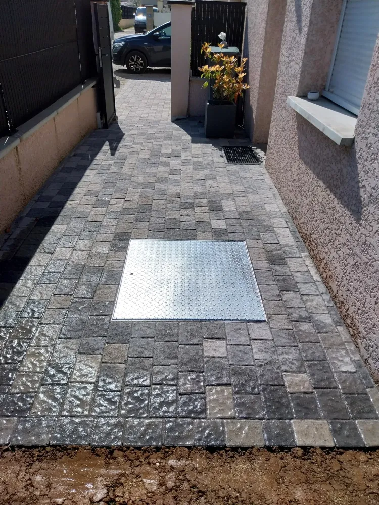 Pavage dallage à Saint-Quentin-Fallavier